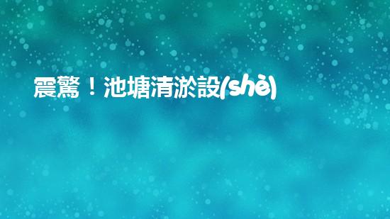 震驚！池塘清淤設(shè)備哪家強？在線等，挺急的！